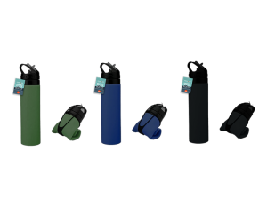Procamp Foldable Silicone Water Bottle 600ml