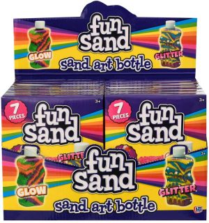 Fun Sand Art Bottle 7pc