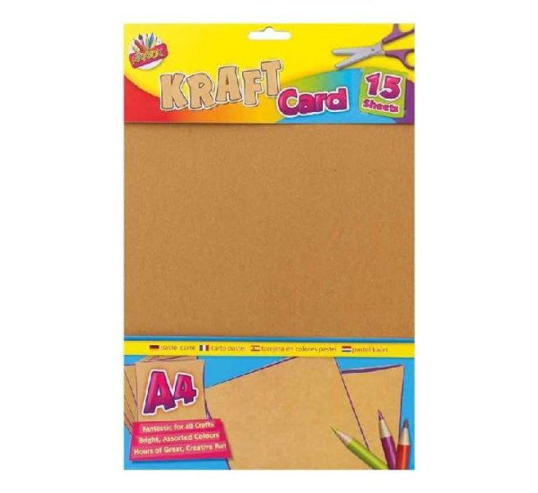 Premium Artbox a4 kraft card 15 sheets