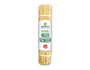 Rowan Natural Wood Reed Screen 120cm X 50cm