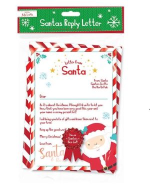 Christmas Santa's Reply Letter Set