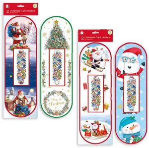 Giftmaker Christmas Card Holders Pack Of 2