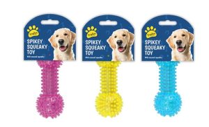 Kingdom Spiky Squeaky Dog Toy