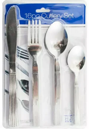 Stainless Steel Cutlery Set 16pc