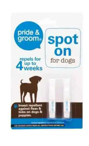 Pride & Groom Spot On For Dogs