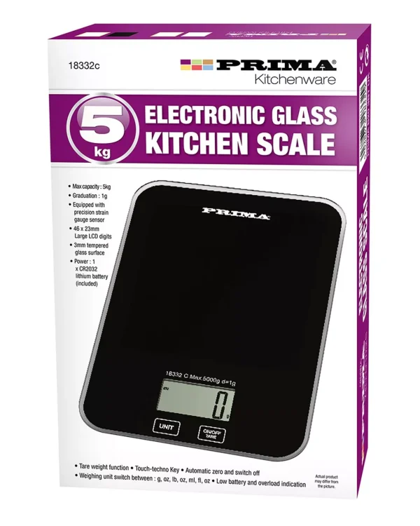 Premium Prima electronic kitchen scale 5kg