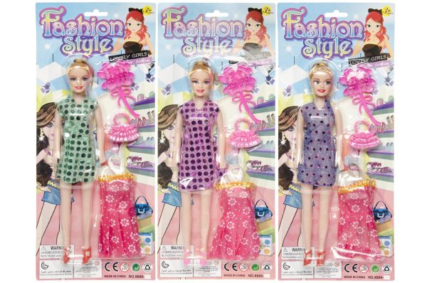 Premium Fashion style dress-up doll