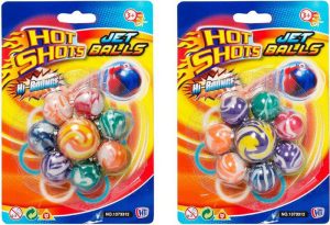 Hot Shots Hi-Bounce Jet Balls Pack Of 8