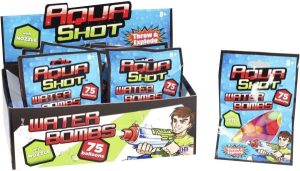 Aqua Shot Water Bombs with Nozzle Pack Of 75