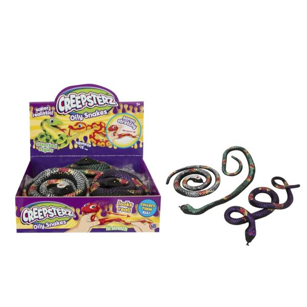 Creepsterz Oily Snakes Squish Toys