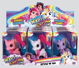 Magical Kingdom Style 'N' Go Unicorn Beauty Play Sets