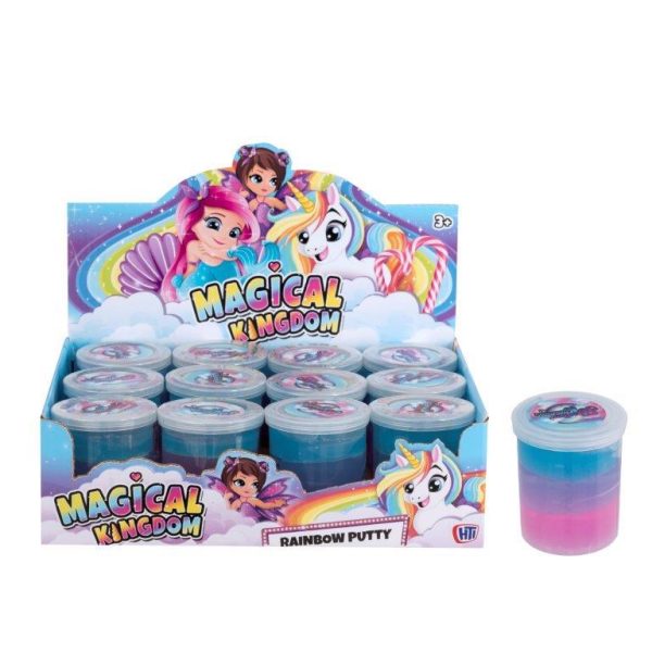 Premium Magical kingdom rainbow putty