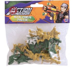 Action Mission Mini Toy Soldier Figurines Pack