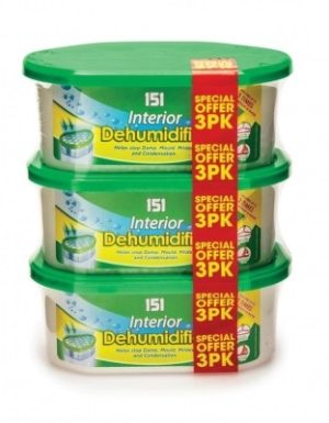151 Interior Dehumidifier 250ml Pack Of 3