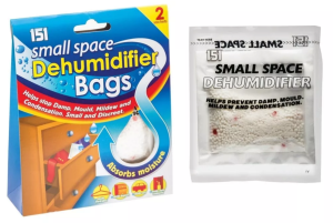 151 Small Space Dehumidifier Bags 2 X 50ml