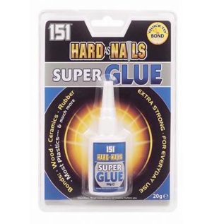151 Hard As Nails Super Glue 20g