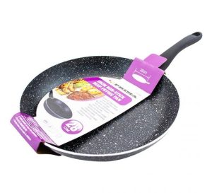 Prima Non-Stick Deep Black Frying Pan 28cm