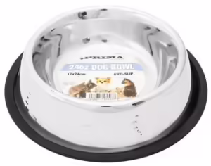 Prima 24oz Anti-Slip Embossed Dog Bowl 24cm