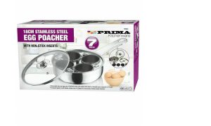 Prima Egg Poacher Set With Non-Stick Inserts 7pc