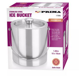 Prima Stainless Steel Ice Bucket 1.8l