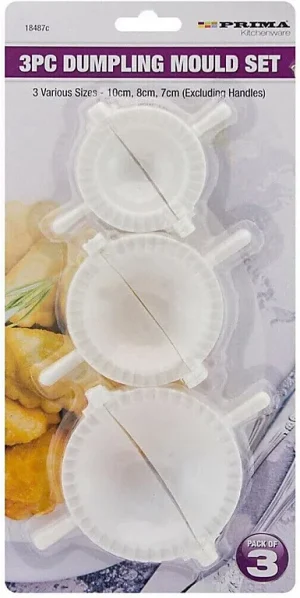 Prima Dumpling Mould Set Sizes Pack Of 3