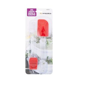 Prima Pastry Brush & Scraper Set 2pc