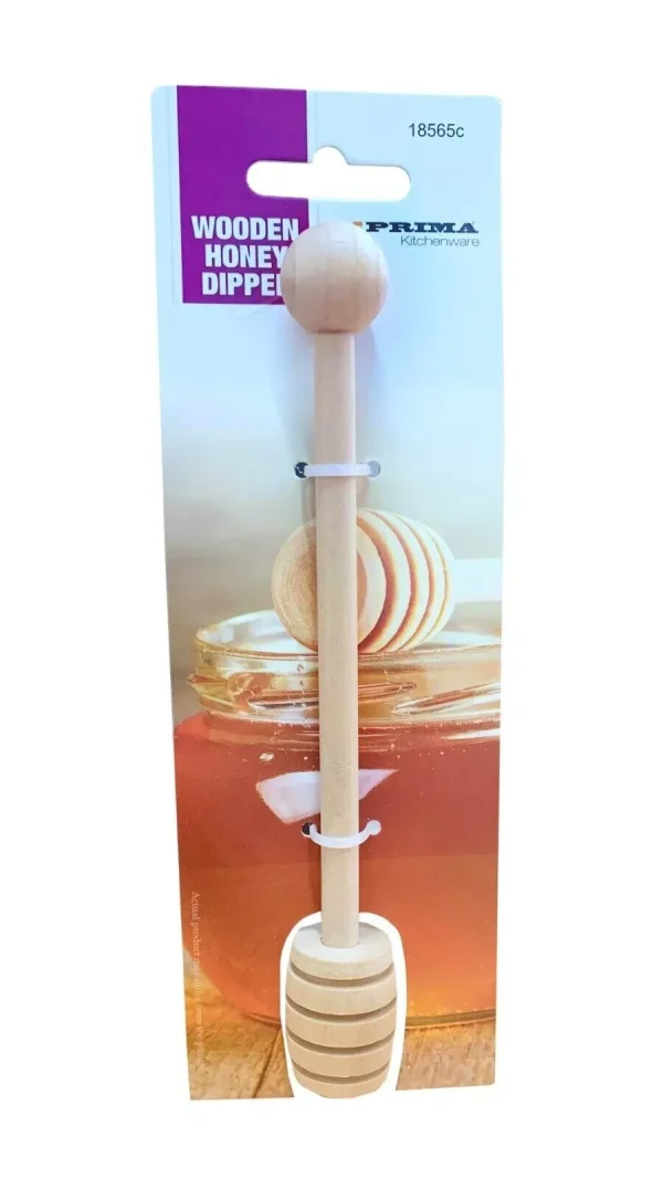 Premium Prima wooden honey dipper