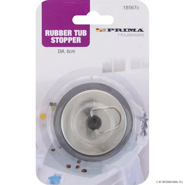 Premium Prima rubber tub stopper 6cm