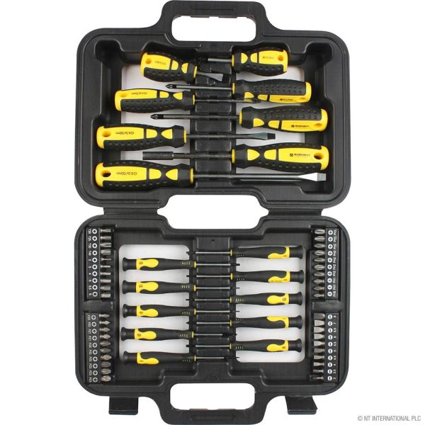 Premium Marksman screwdriver & bit set 58pc