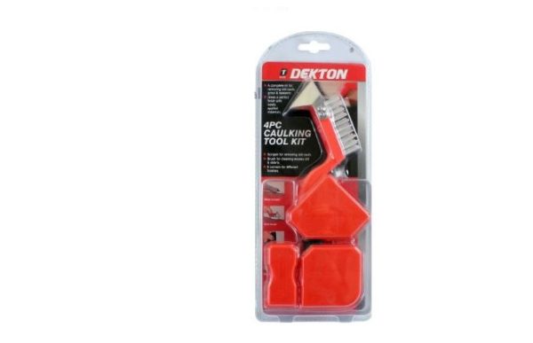 Premium Dekton 4 piece caulking tool kit