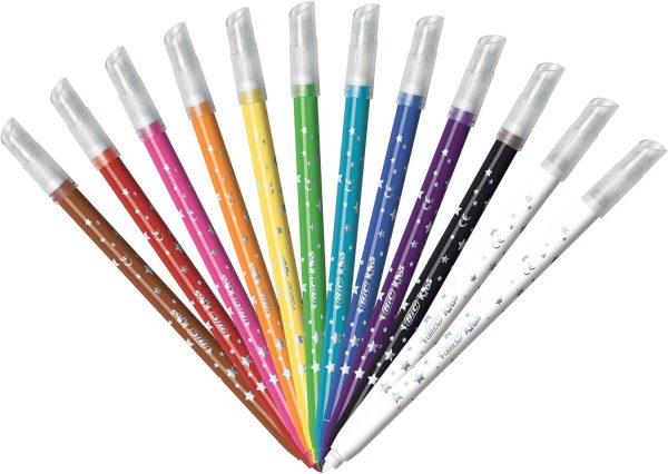 Premium Bic kids markers pack of 12