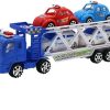Friction Police Truck With Four Police Cars