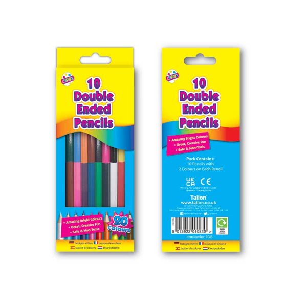 Premium Artbox double-ended colouring pencils pack of 10