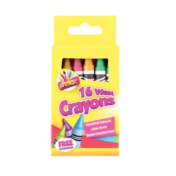 Premium Artbox wax crayons pack of 16