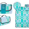 Bello Plush Tartan Picnic Blanket 140cm X 120cm