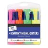 Just Stationery Chunky Highlighters Pack Of 4