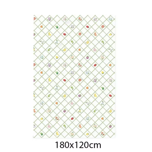 Premium Bello floral & fruit paper tablecloth 180cm x 120cm