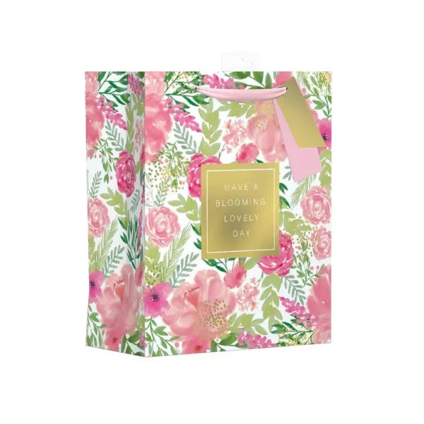 Premium Giftmaker floral spring gift bag large