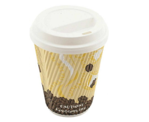 Ripple Cups With Lids 8oz Pack Of 8