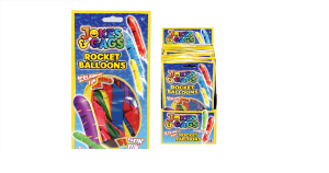 Jokes & Gags Rocket Balloons PACK OF 12