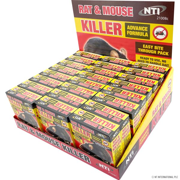 Premium Rat & mouse killer 2 x 20g sachets