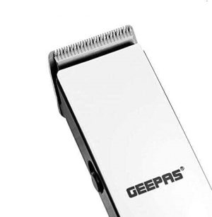 Geepas 2-In-1 Rechargeable White Beard Trimmer & Hair Clipper