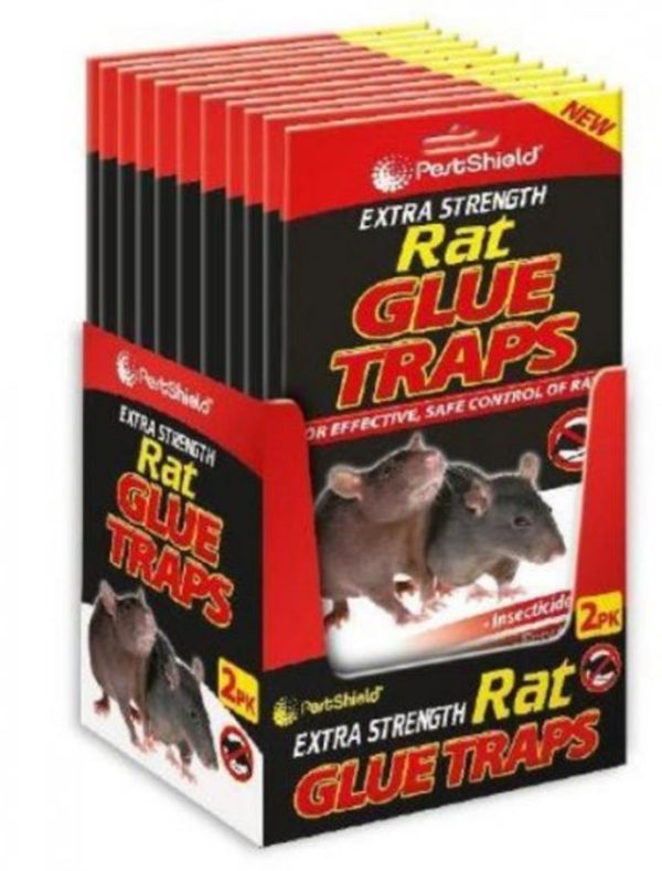 Pest Shield Extra Strength Rat Glue Traps