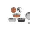 Smart Choice Hammered Stainless Steel Pet Bowl 350ml
