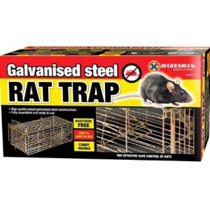 Marksman Galvanised Steel Rat Trap Cage