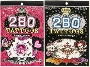 Kids Temporary Tattoos Pack of 280