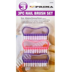 Prima Nail Brush Set 3pc