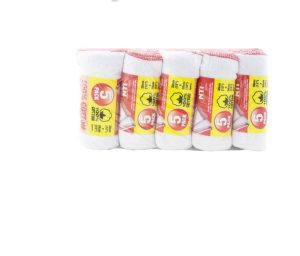 100% Cotton White Dish Cloths 38cm X 30cm Pack Of 5
