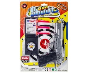 Gun Shoot Swat Police Play Set