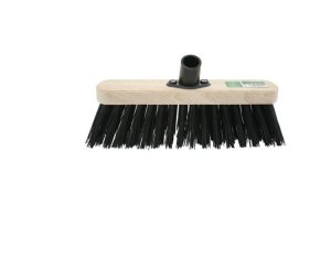 Marksman Stiff Black PVC Broom Head 12